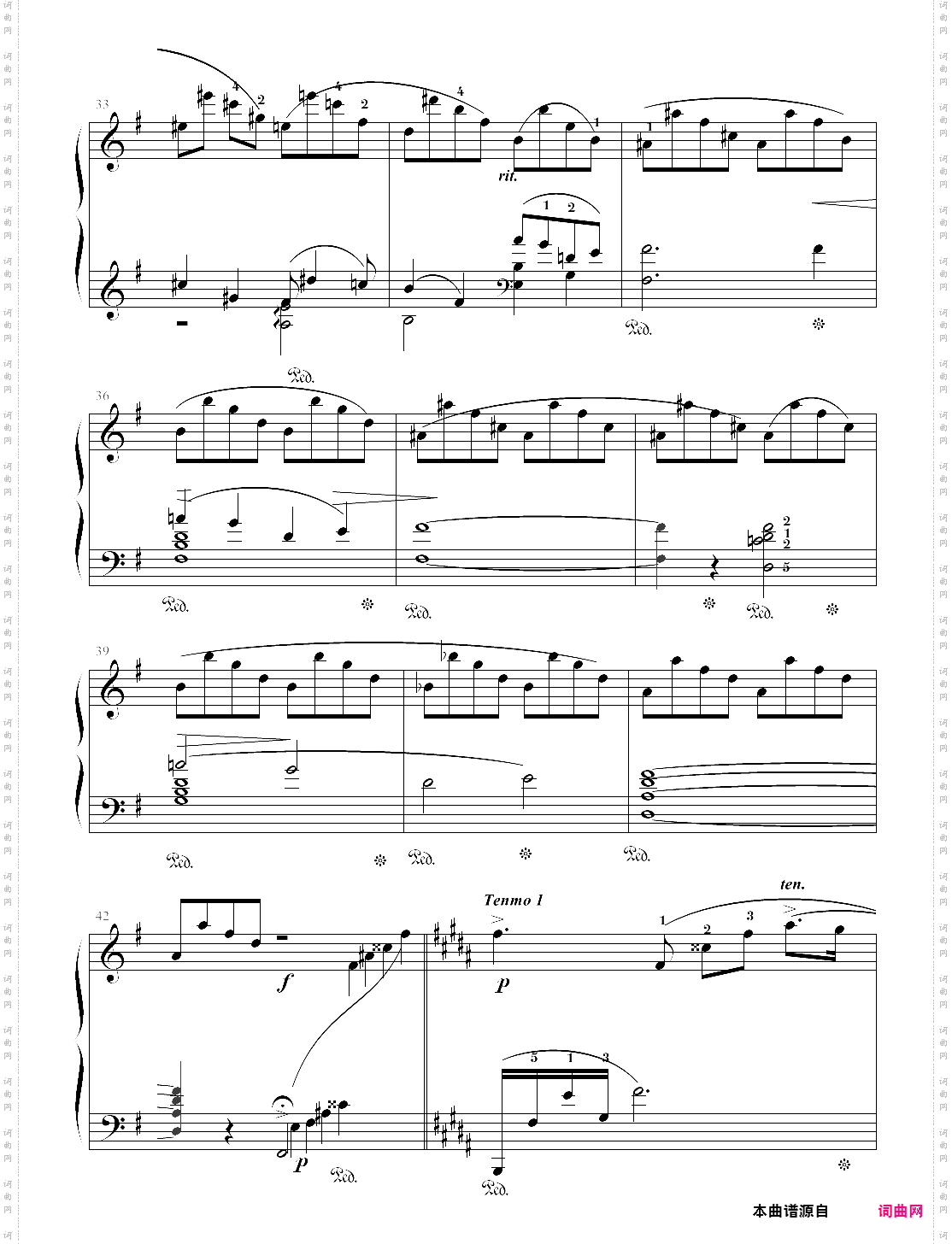 2014版上海音乐学院钢琴考级-八级曲目即兴曲-阿伦斯基