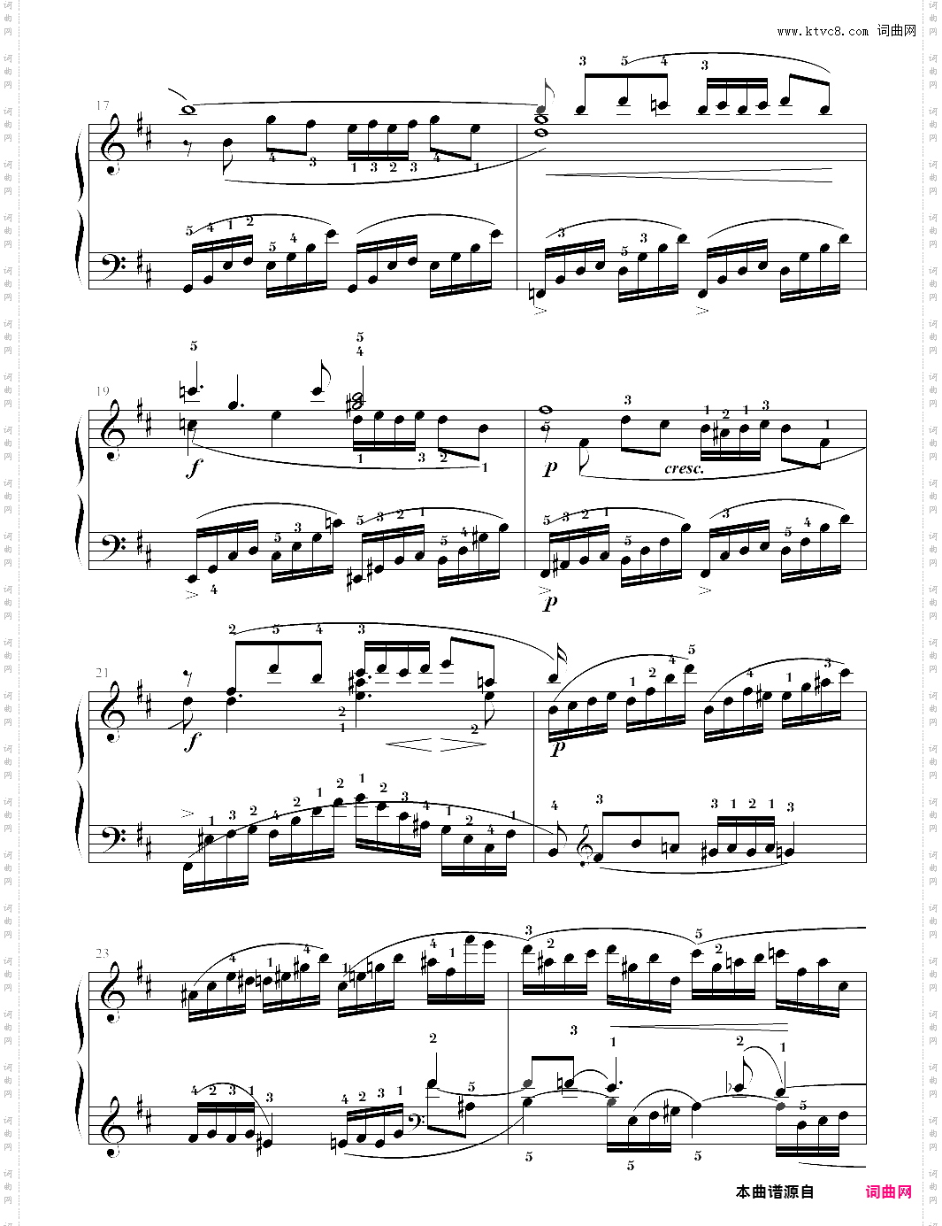 2014版上海音乐学院钢琴考级-7级曲目练习曲-胡梅尔