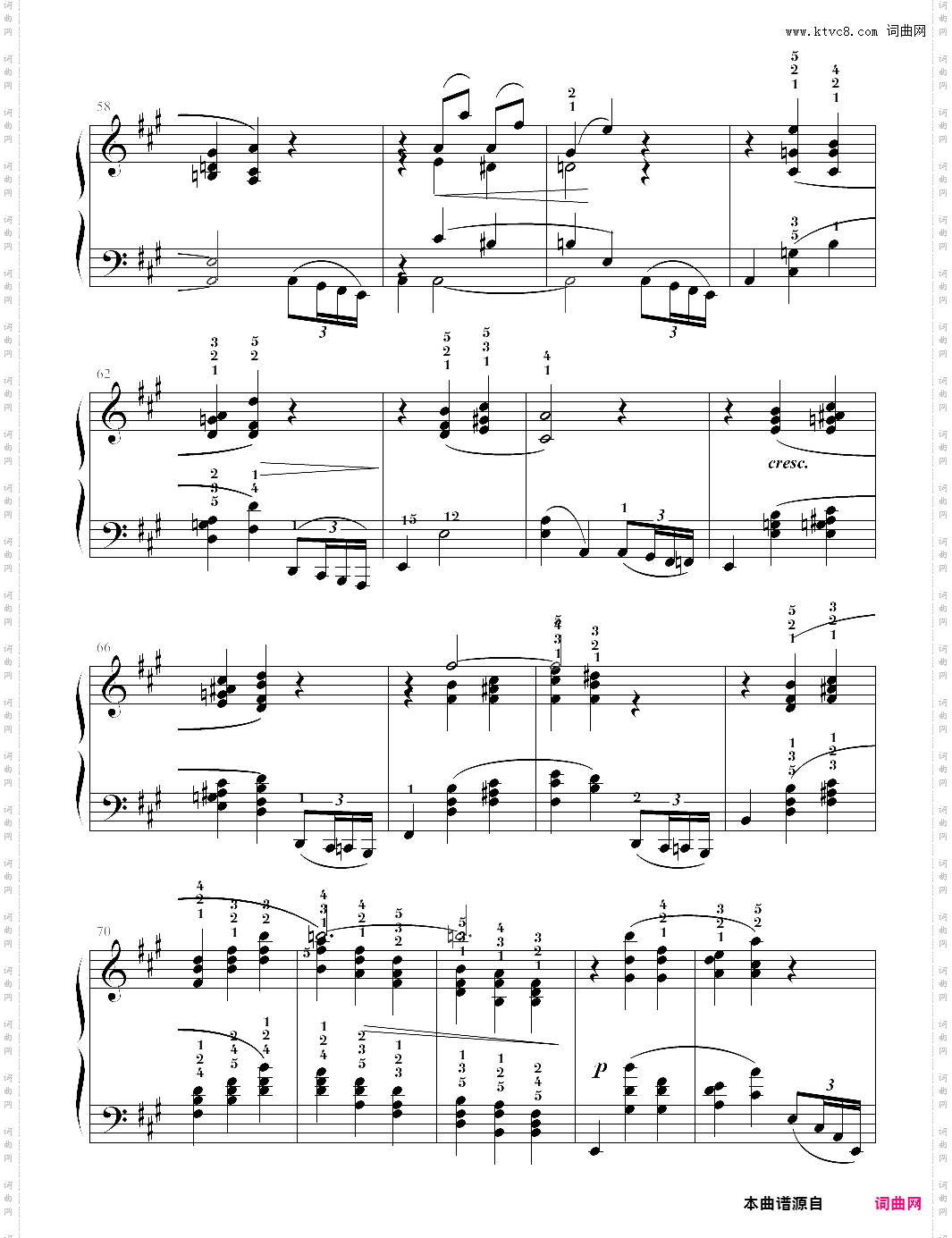 2014版上海音乐学院钢琴考级-9级曲目谐谑曲-鲁兵斯坦