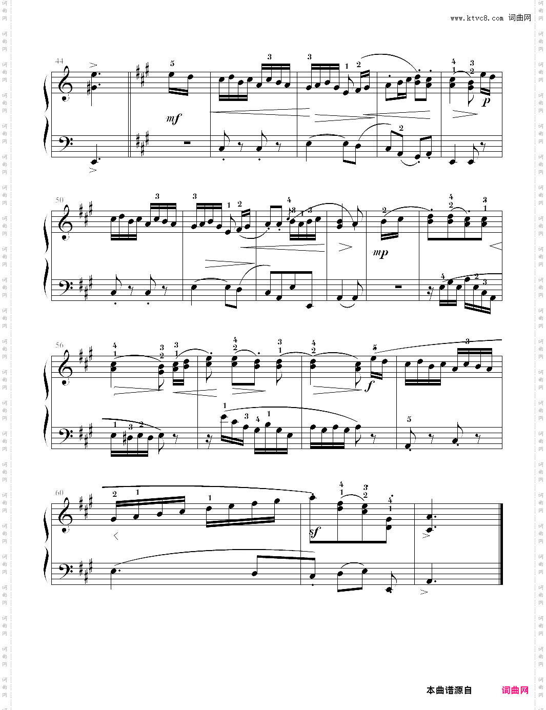 a大调乐曲 巴赫 考级