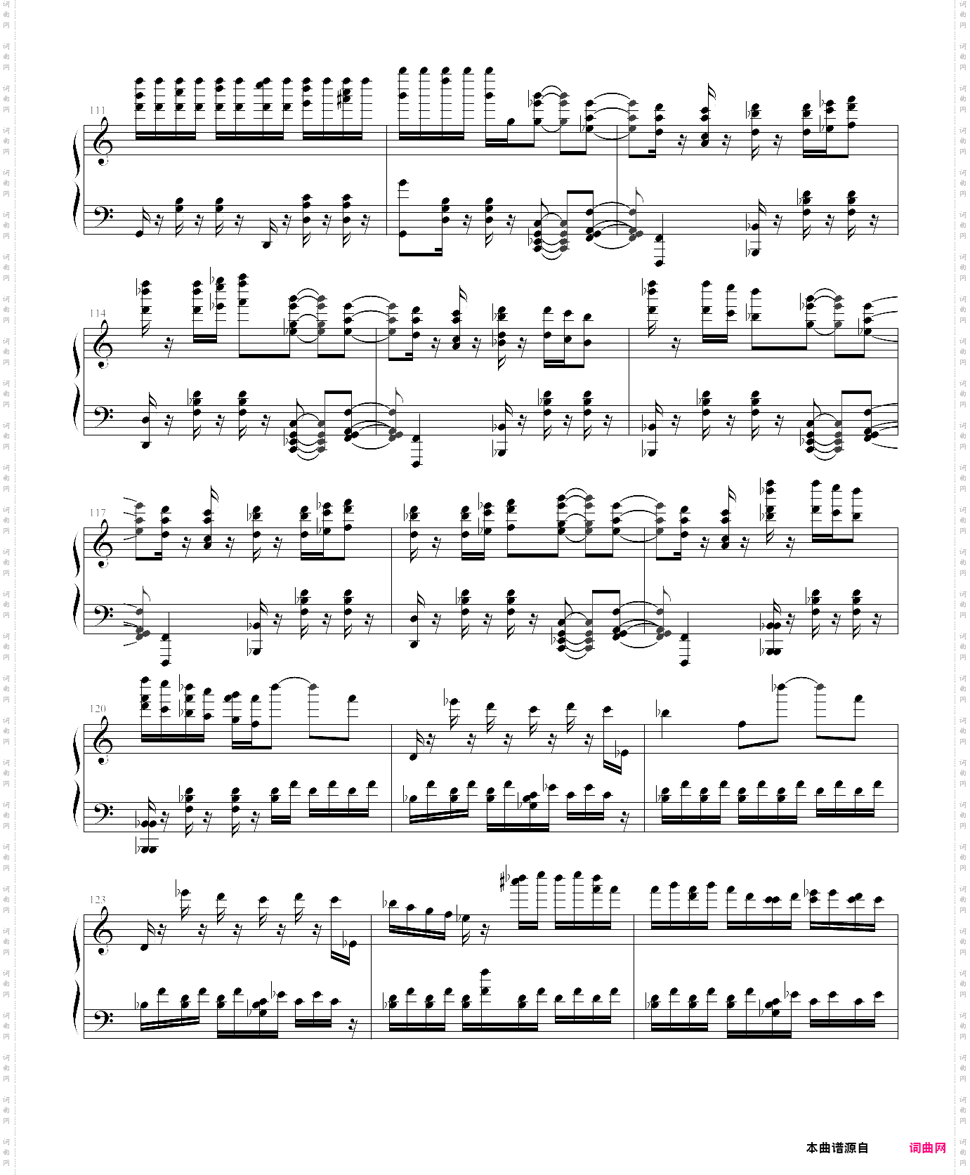 dvorak： slavonic dance no·8 op·46 2hands
