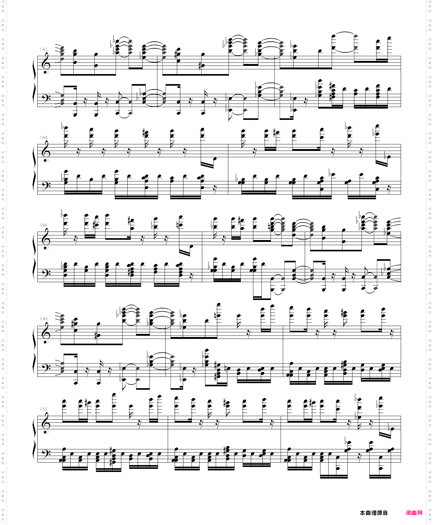 dvorak： slavonic dance no·8 op·46 2hands