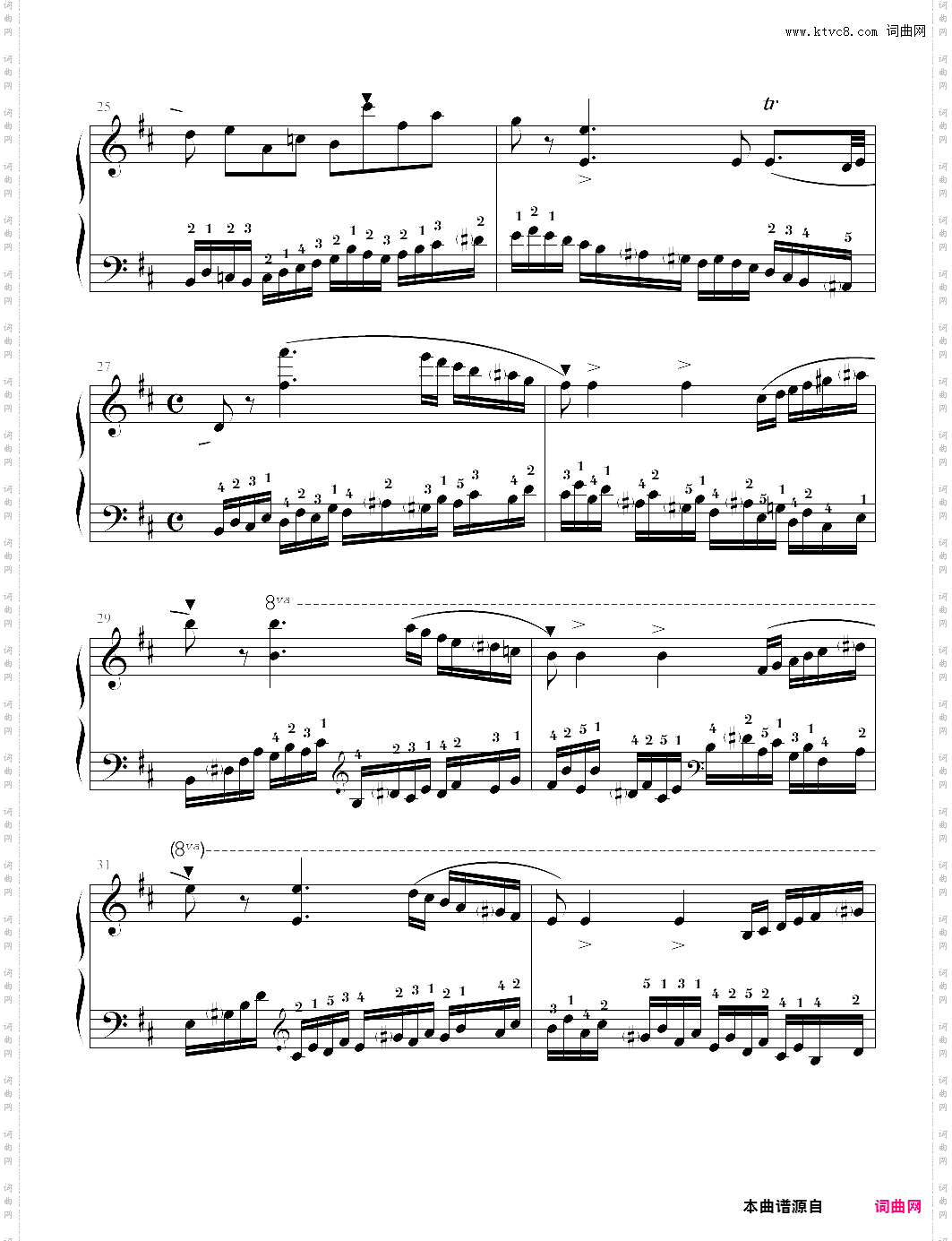 练习曲 no·6-克列门蒂 考级
