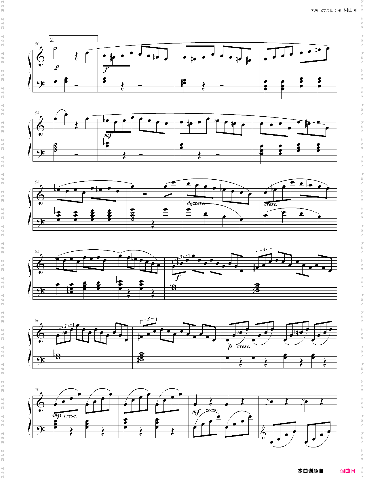 c大调钢琴奏鸣曲 第一乐章