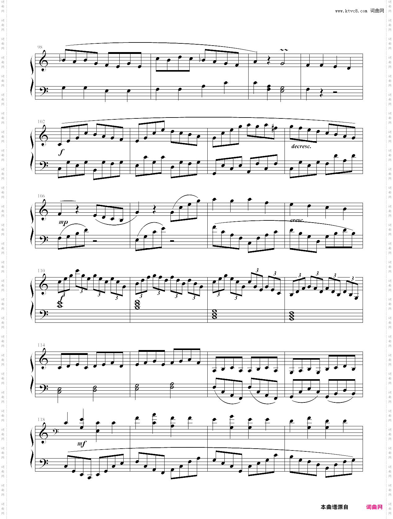 c大调钢琴奏鸣曲 第一乐章