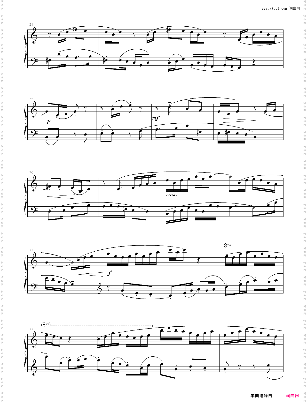 172·第六级复调乐曲唱灯山东民歌-中央音乐学院业余考级教程