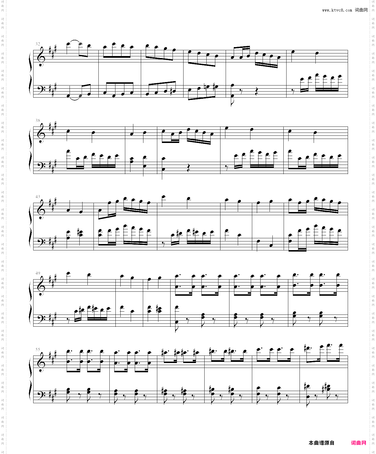 贝多芬第七交响曲第四乐章钢琴改编版