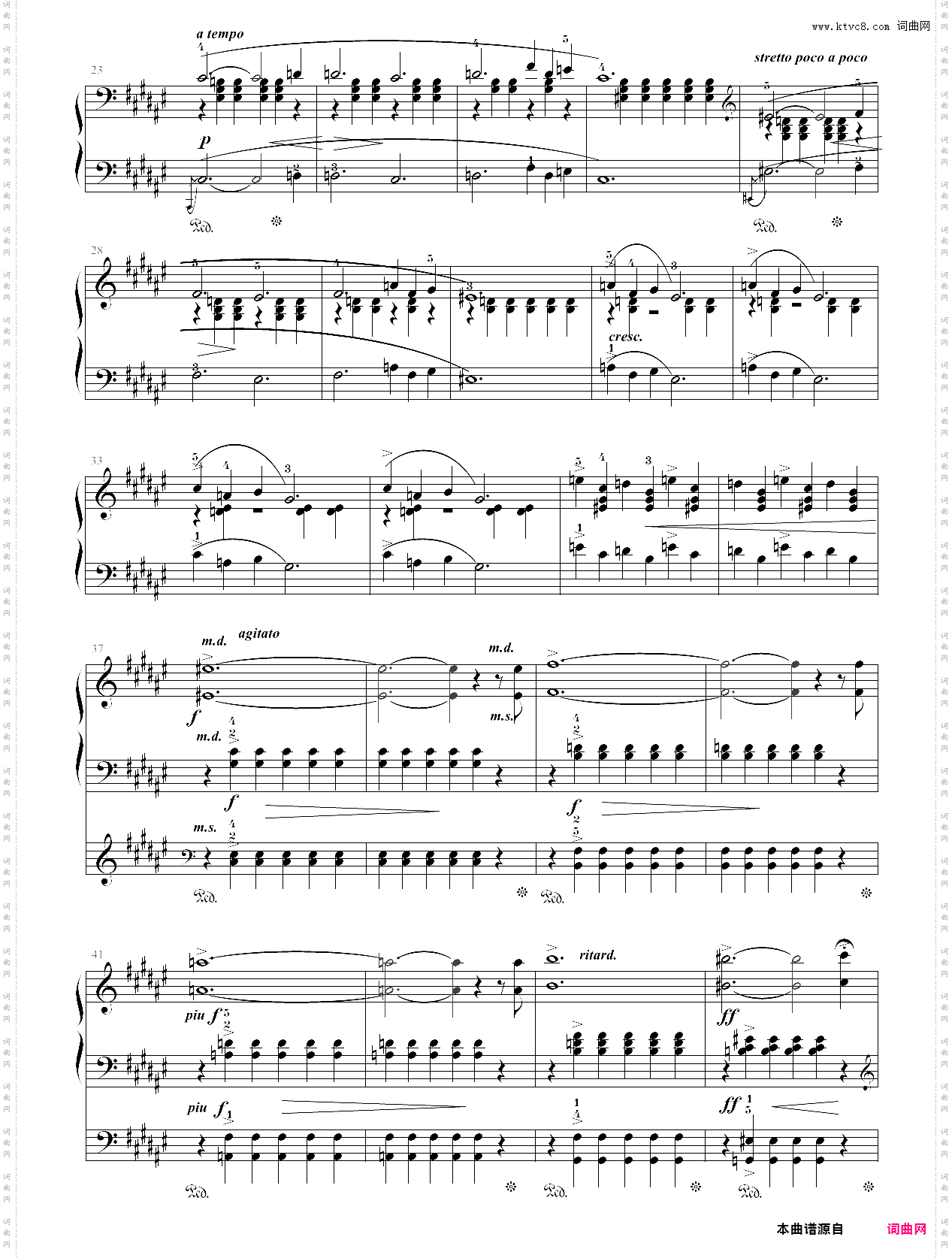 161·第八级中小型乐曲春天op·43no·6-中央音乐学院业余考级教程