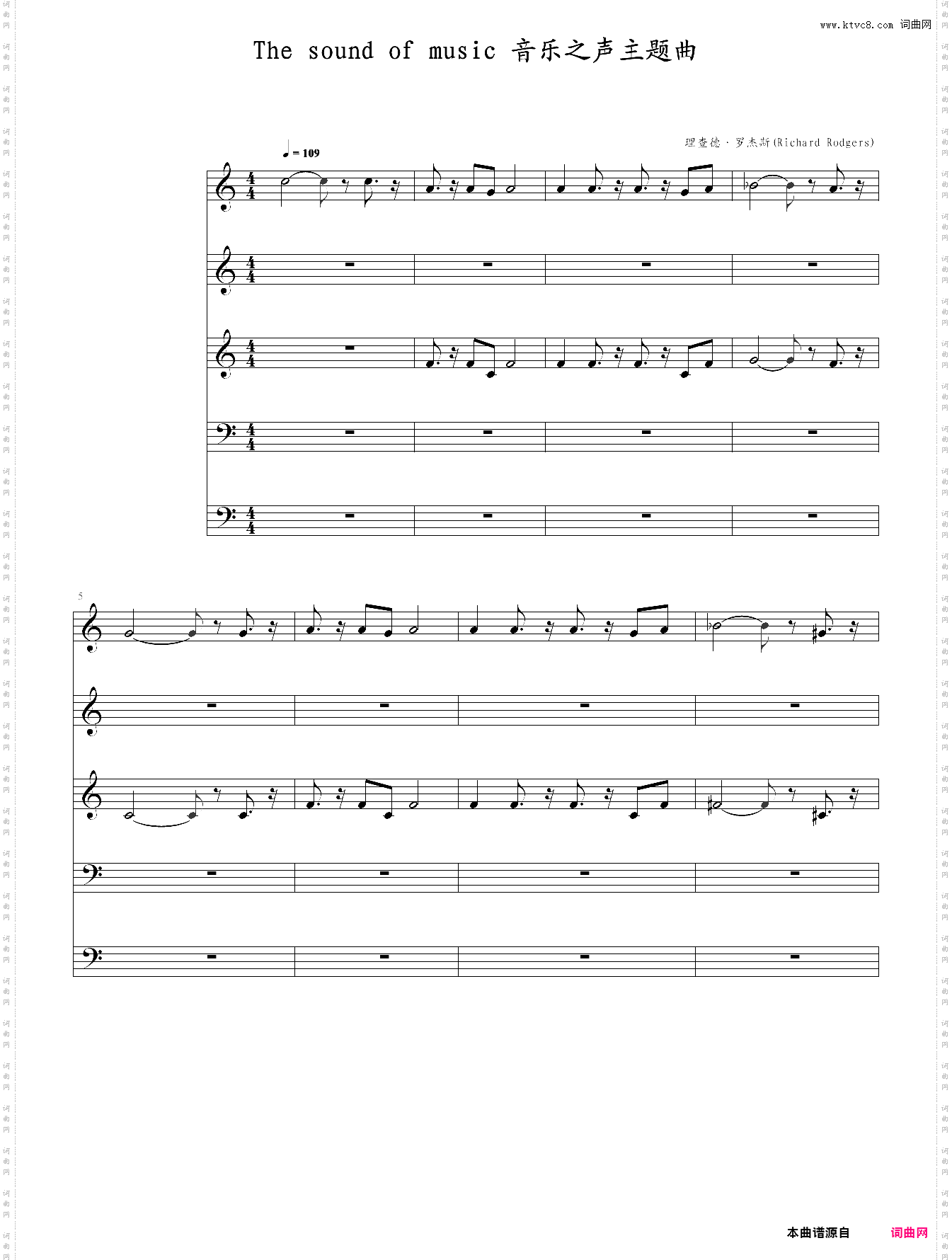 the sound of music 音乐之声主题曲