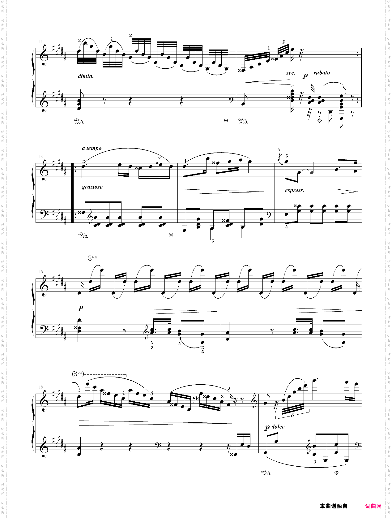 31·第十级波罗乃兹舞曲乐曲03-上海音乐学院社会钢琴考级曲集2020版