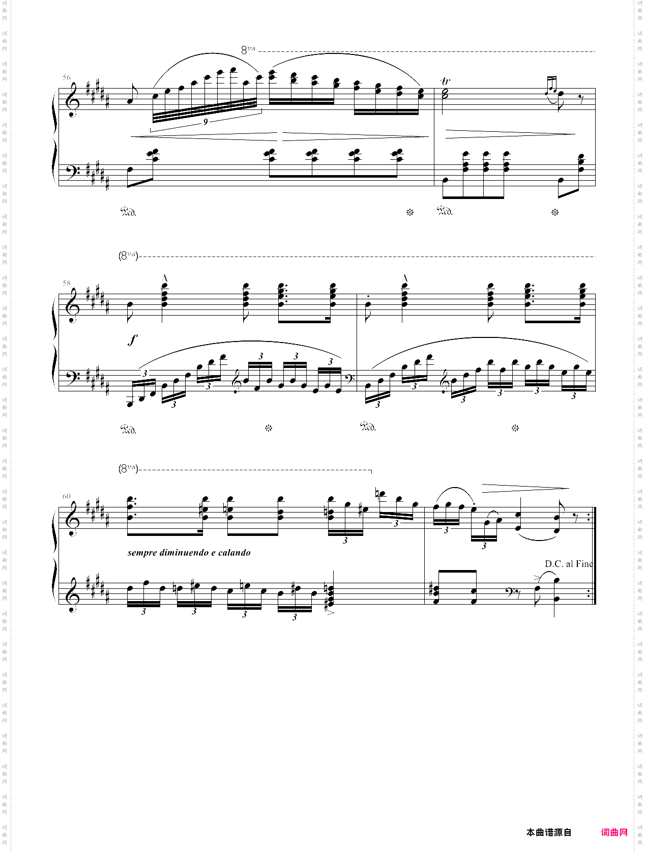 31·第十级波罗乃兹舞曲乐曲03-上海音乐学院社会钢琴考级曲集2020版