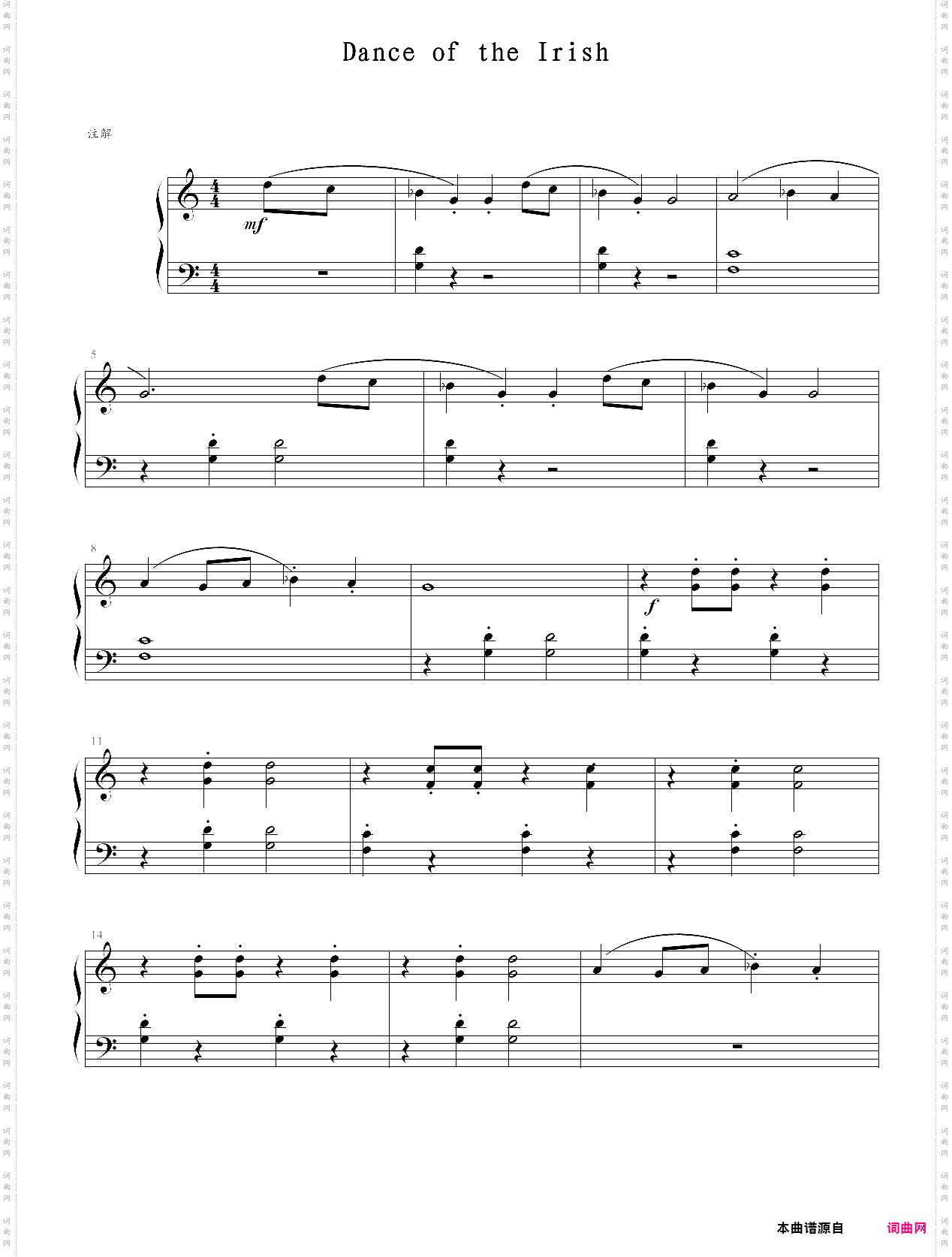 dance of the irish