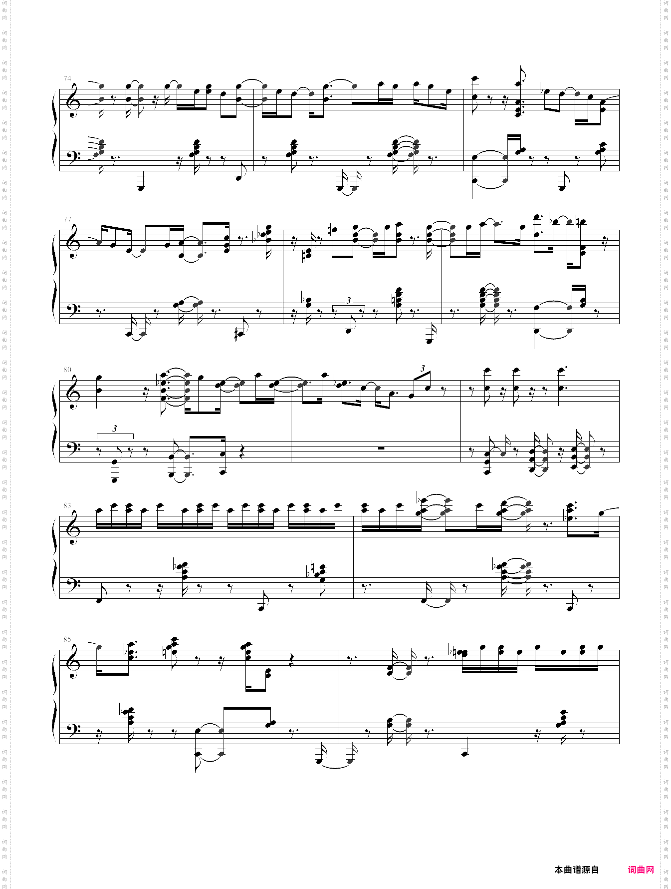 fats waller medley 4胖子沃勒的杂凑曲4,爵士版