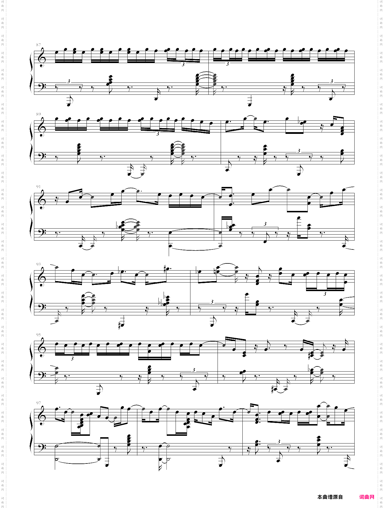 fats waller medley 4胖子沃勒的杂凑曲4,爵士版