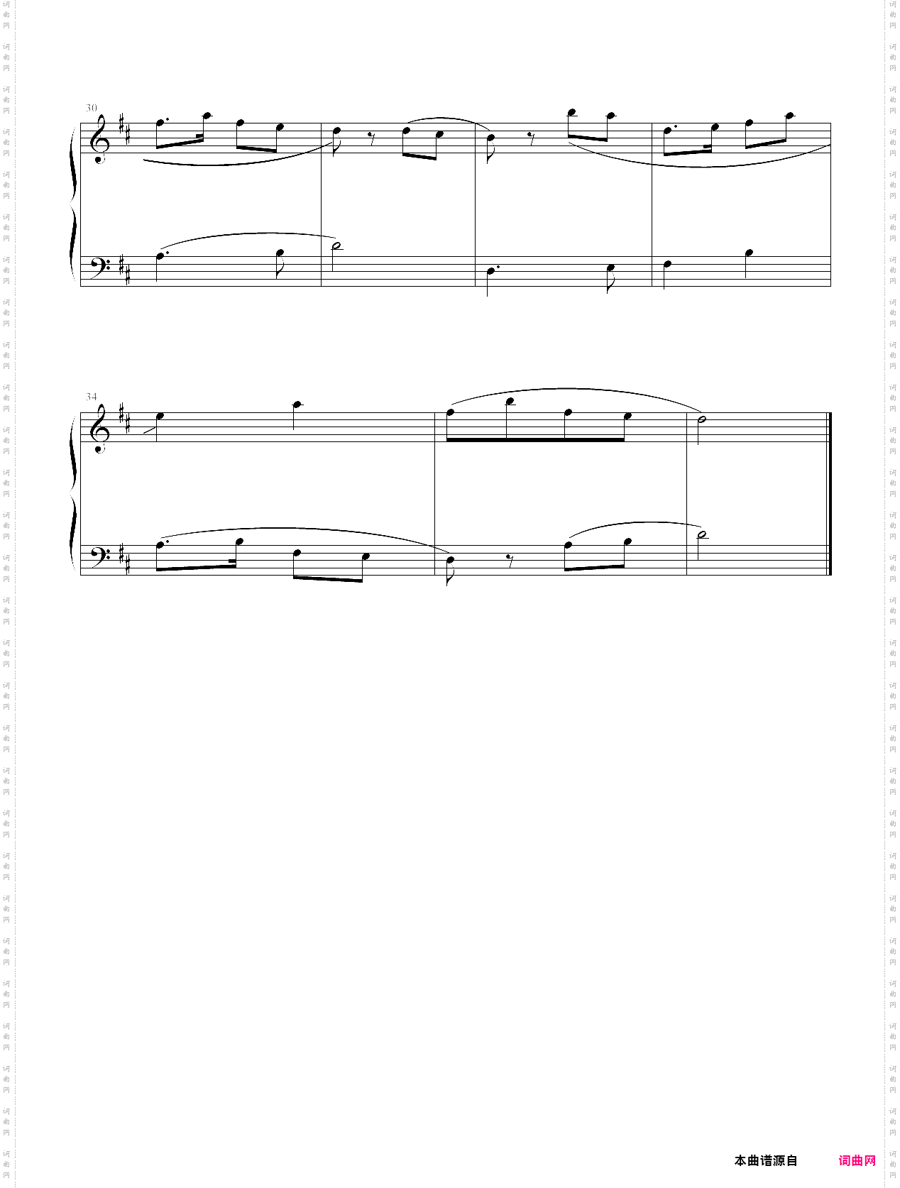 中国民歌儿童钢琴曲集102首014 little oriole