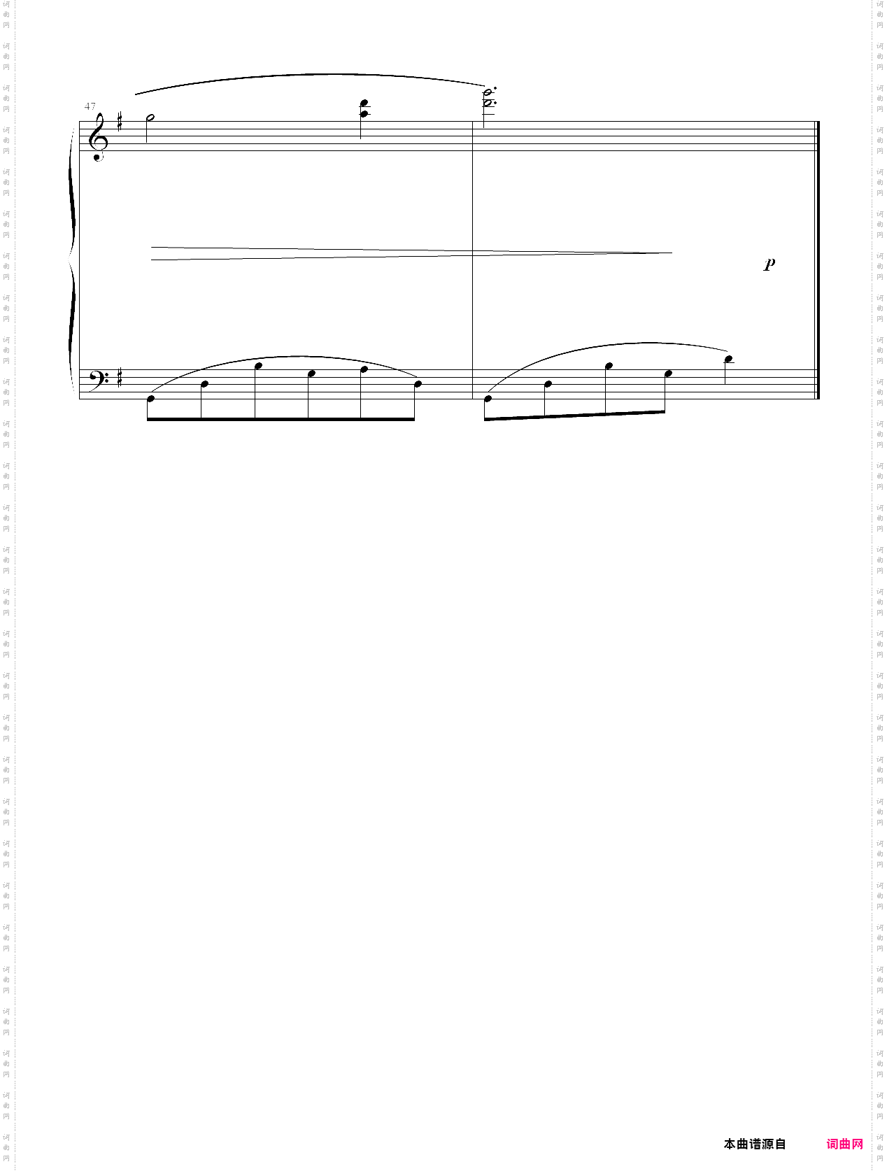 中国民歌儿童钢琴曲集102首027 new yurt on the prairie
