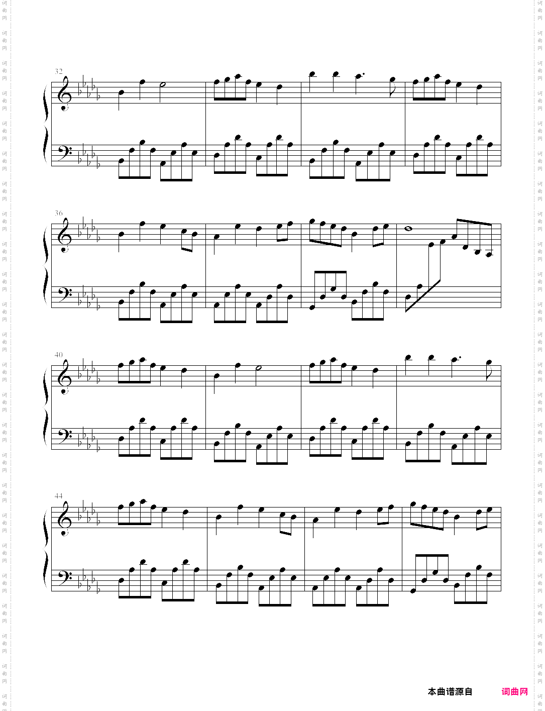 snowdreams班得瑞的钢琴谱合集