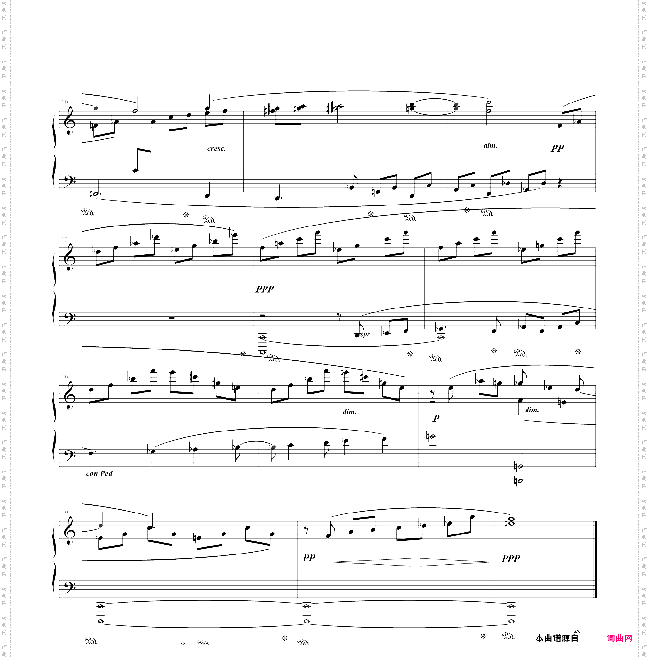 肖斯塔科维奇,前奏曲24首,第一册,op·34 no·1~12【1】c大调