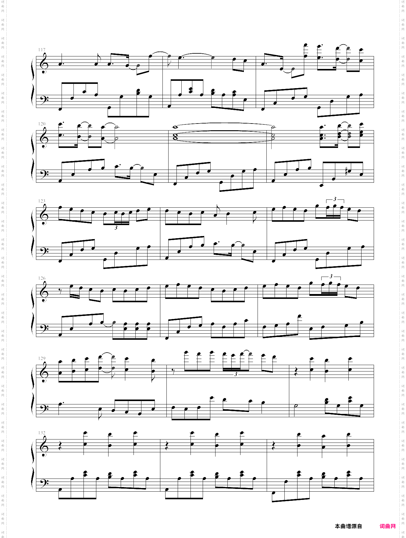 亡灵钢琴完整钢琴版