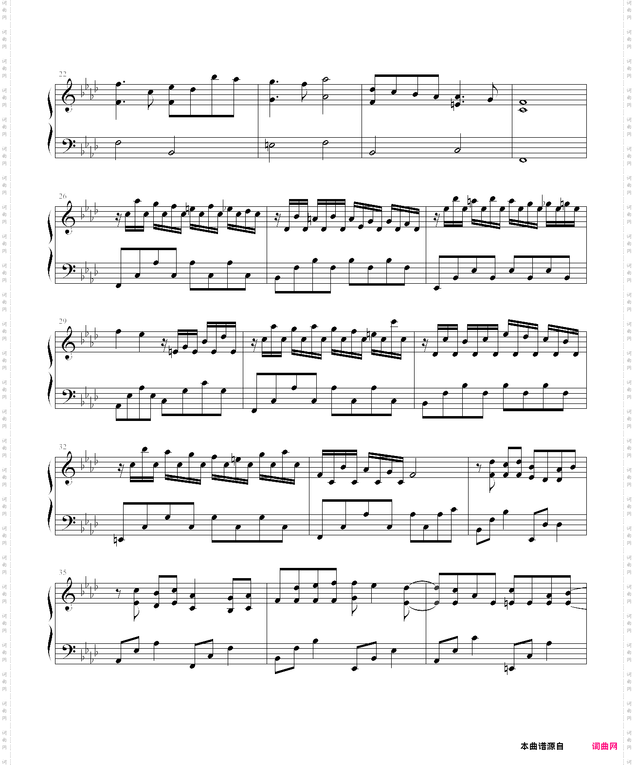 末尽终端韩剧天国的阶梯插曲，钢琴版