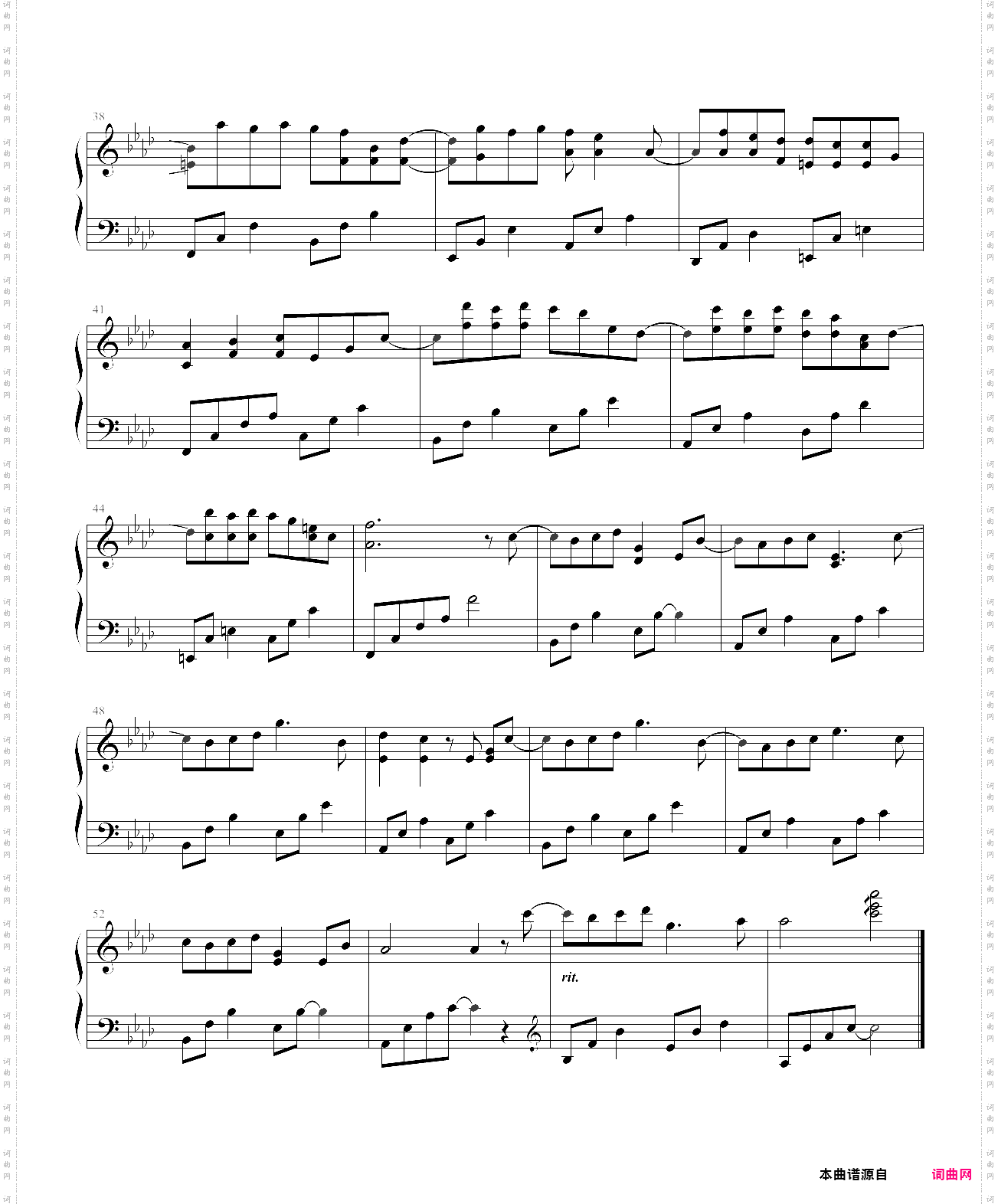 末尽终端韩剧天国的阶梯插曲，钢琴版