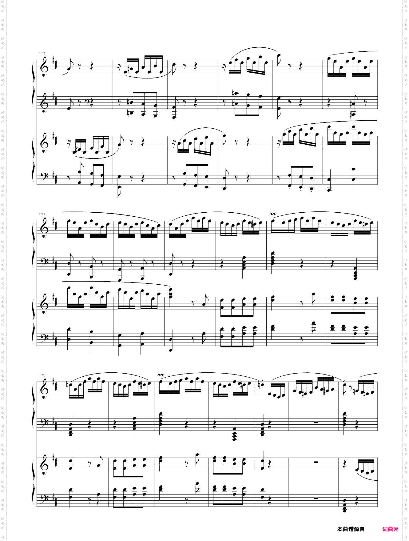 d大调双钢琴奏鸣曲 k448 第三乐章mozart·莫扎特