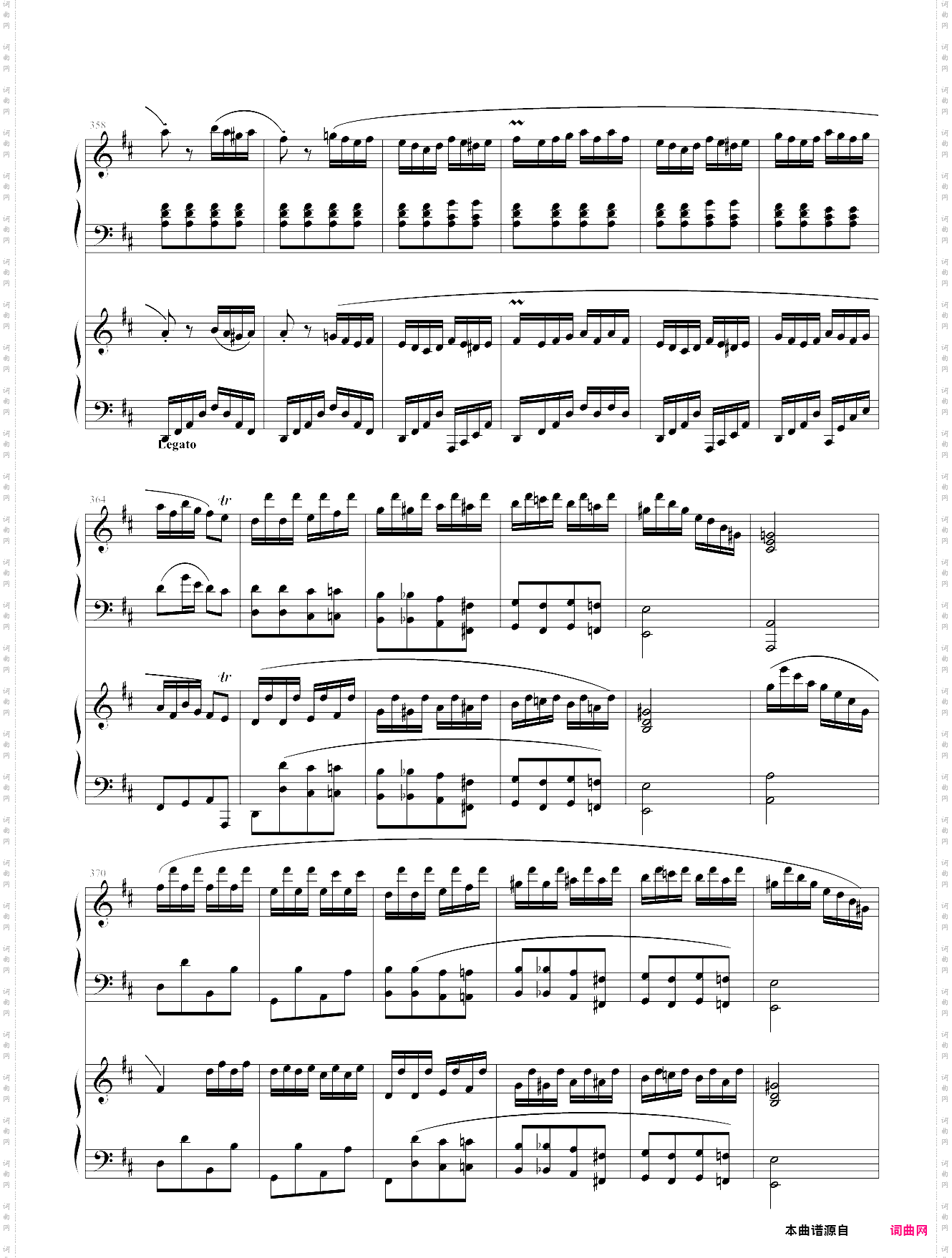 d大调双钢琴奏鸣曲 k448 第三乐章mozart·莫扎特