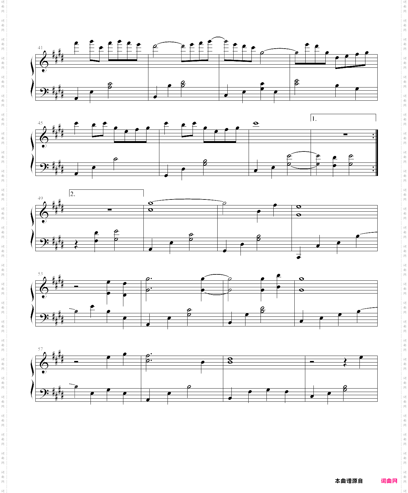 refrain原版