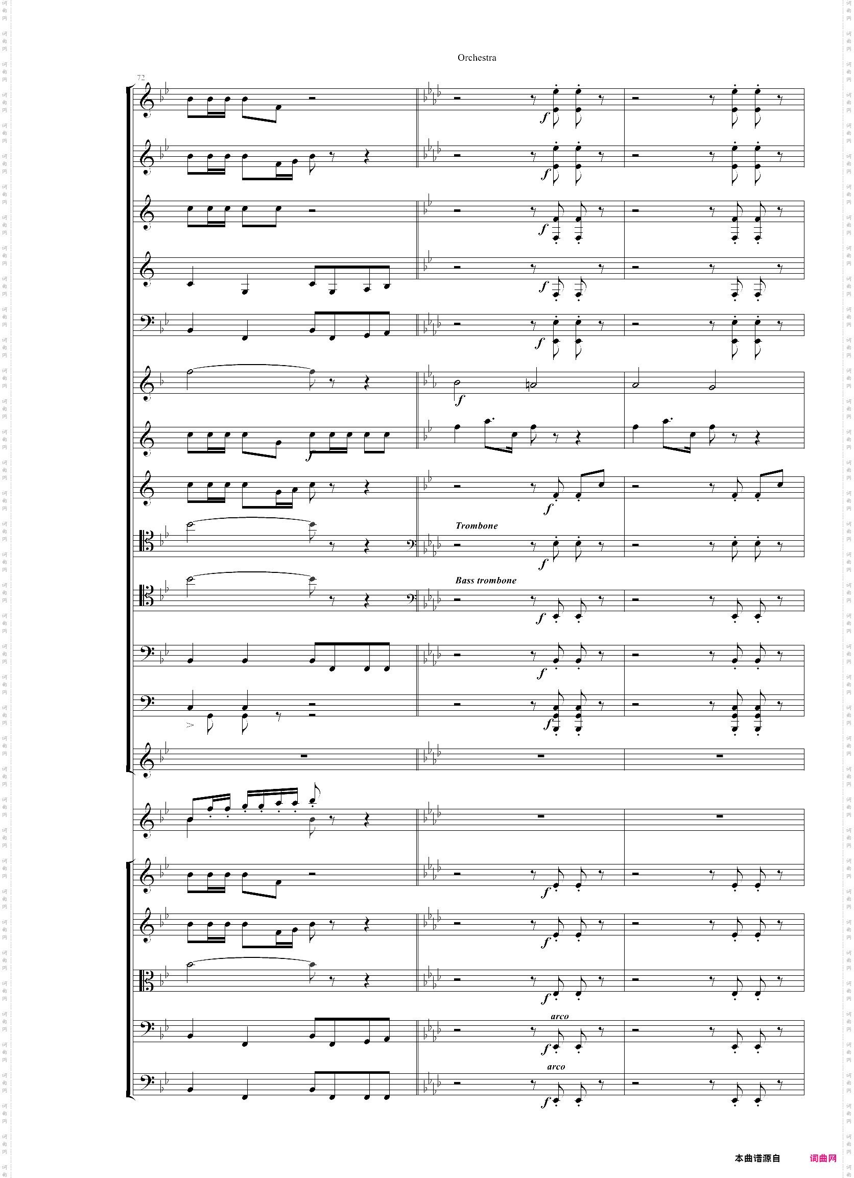 圣徒进行曲颁奖音乐听音扒谱