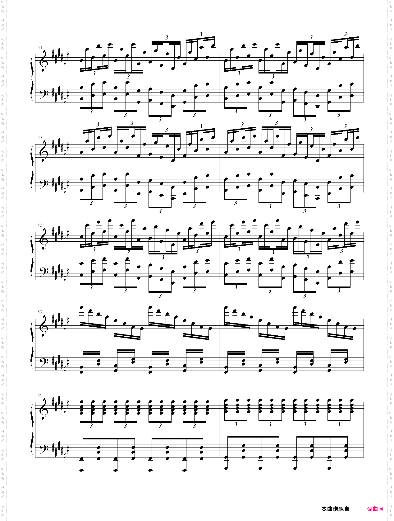 让你没手练习曲