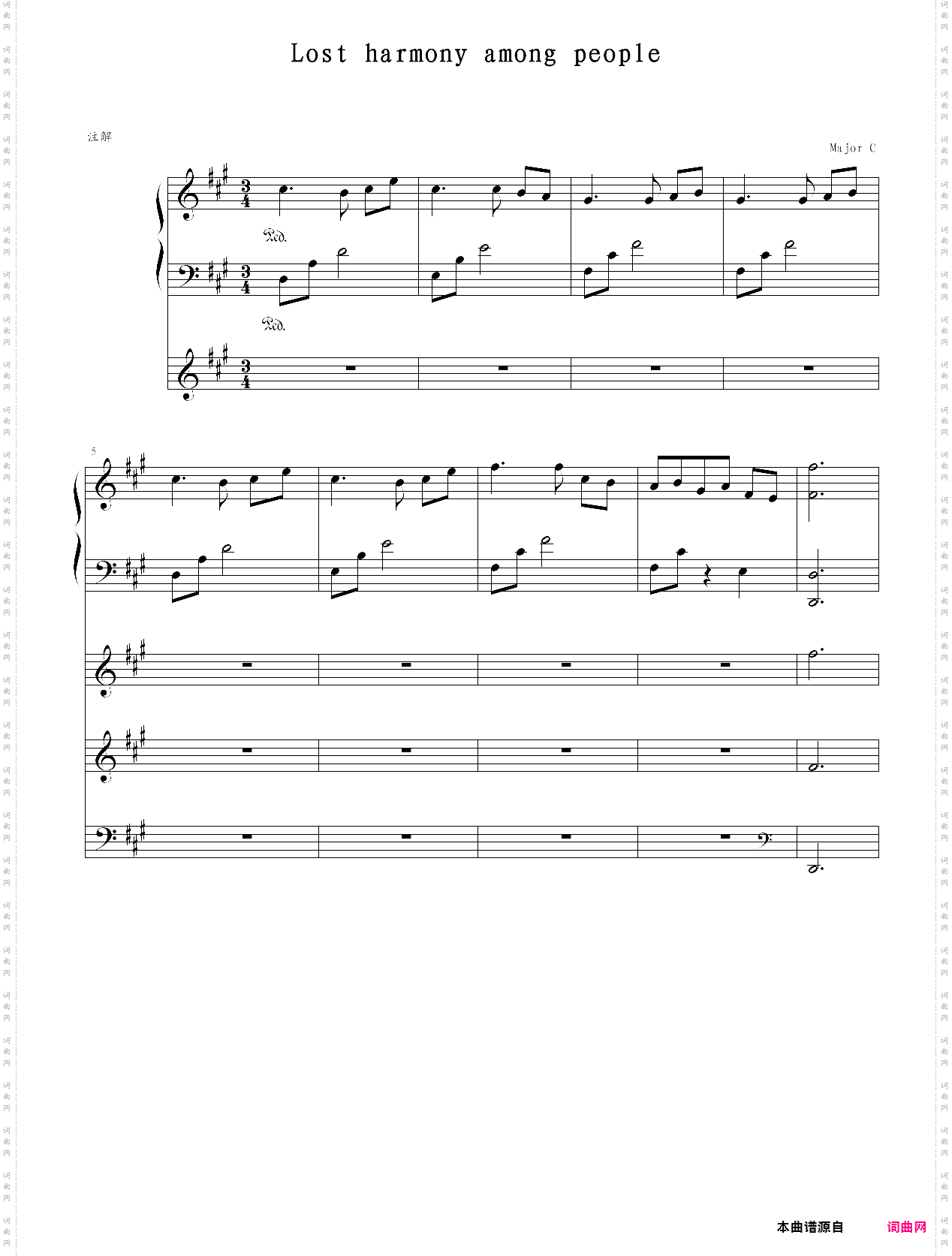 lost haemony among people【伊苏7bgm】多乐器合奏