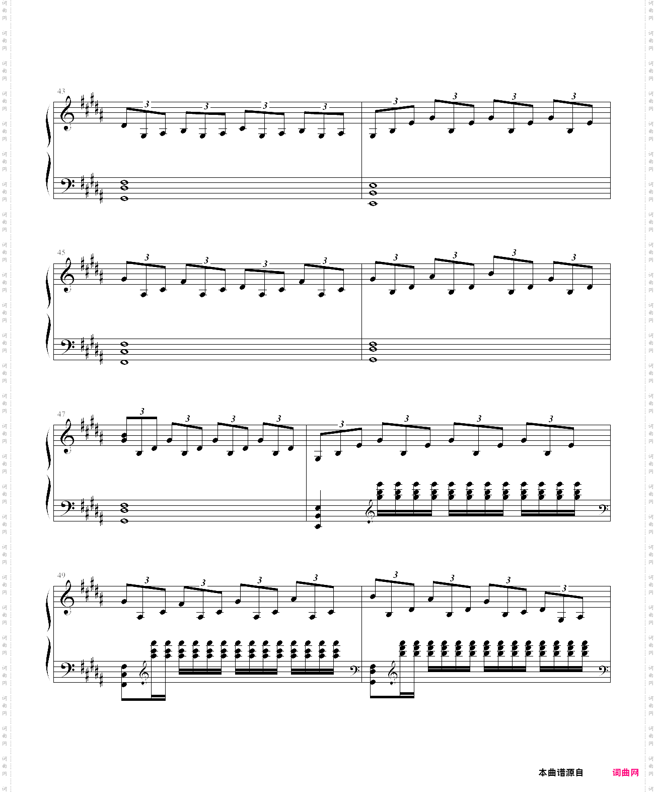 piano sonata no· 2 reminiscences of air