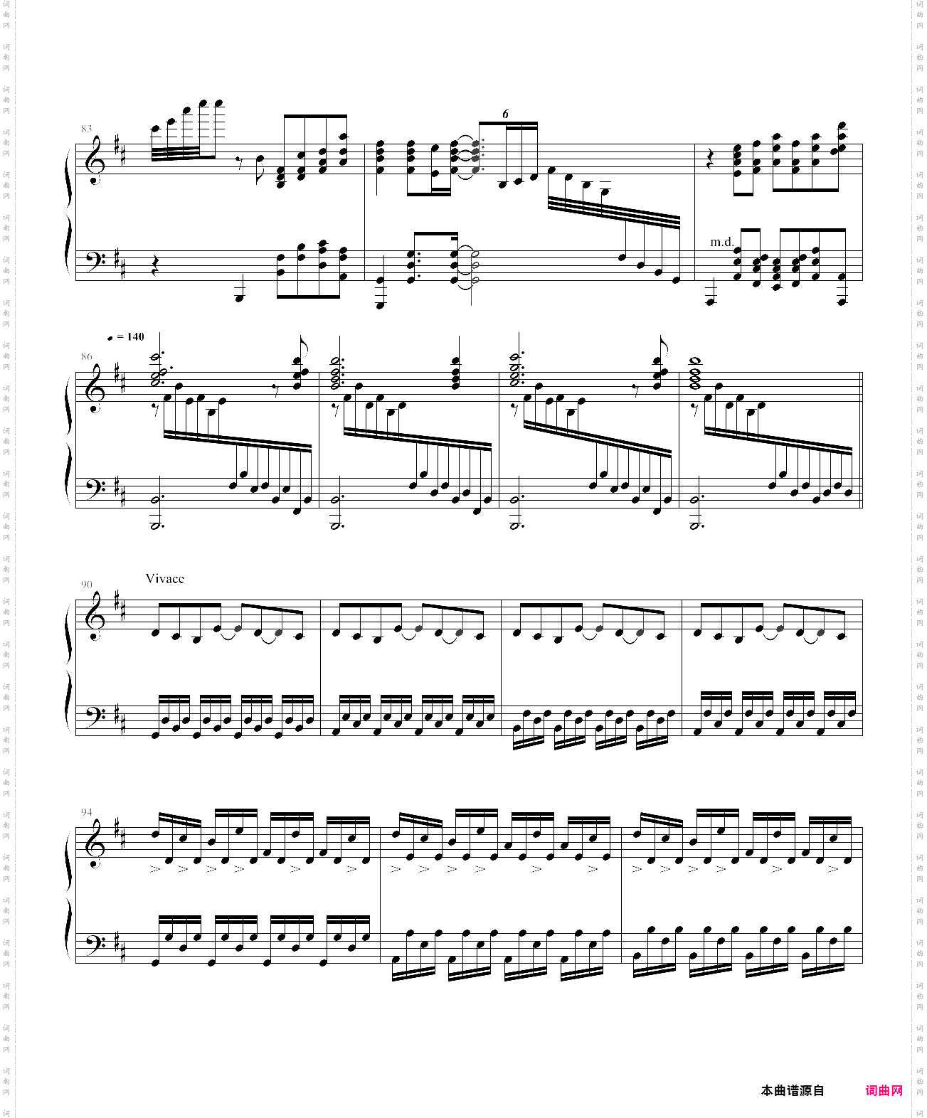 piano sonata no· 2 reminiscences of air