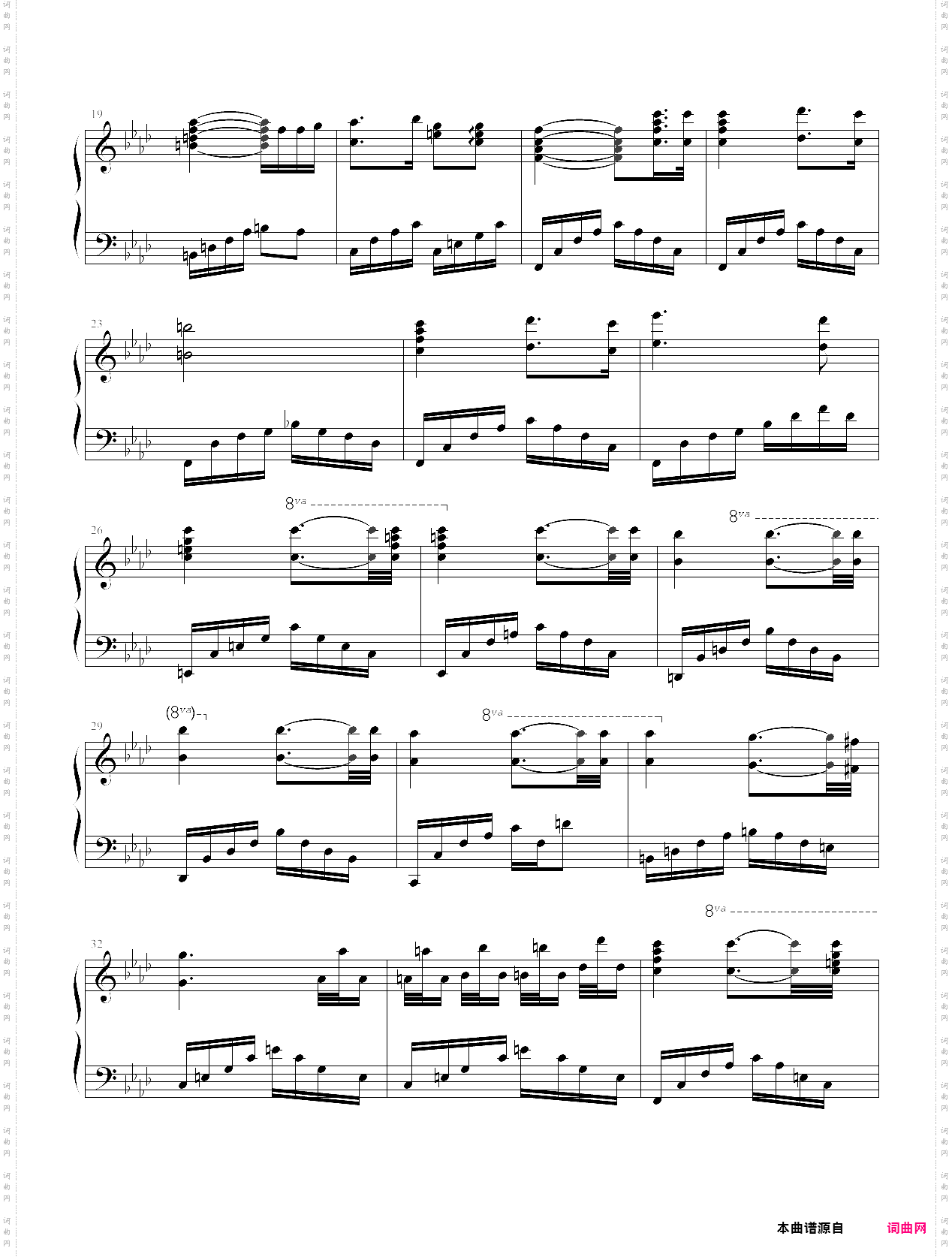 恶魔城经典钢琴曲