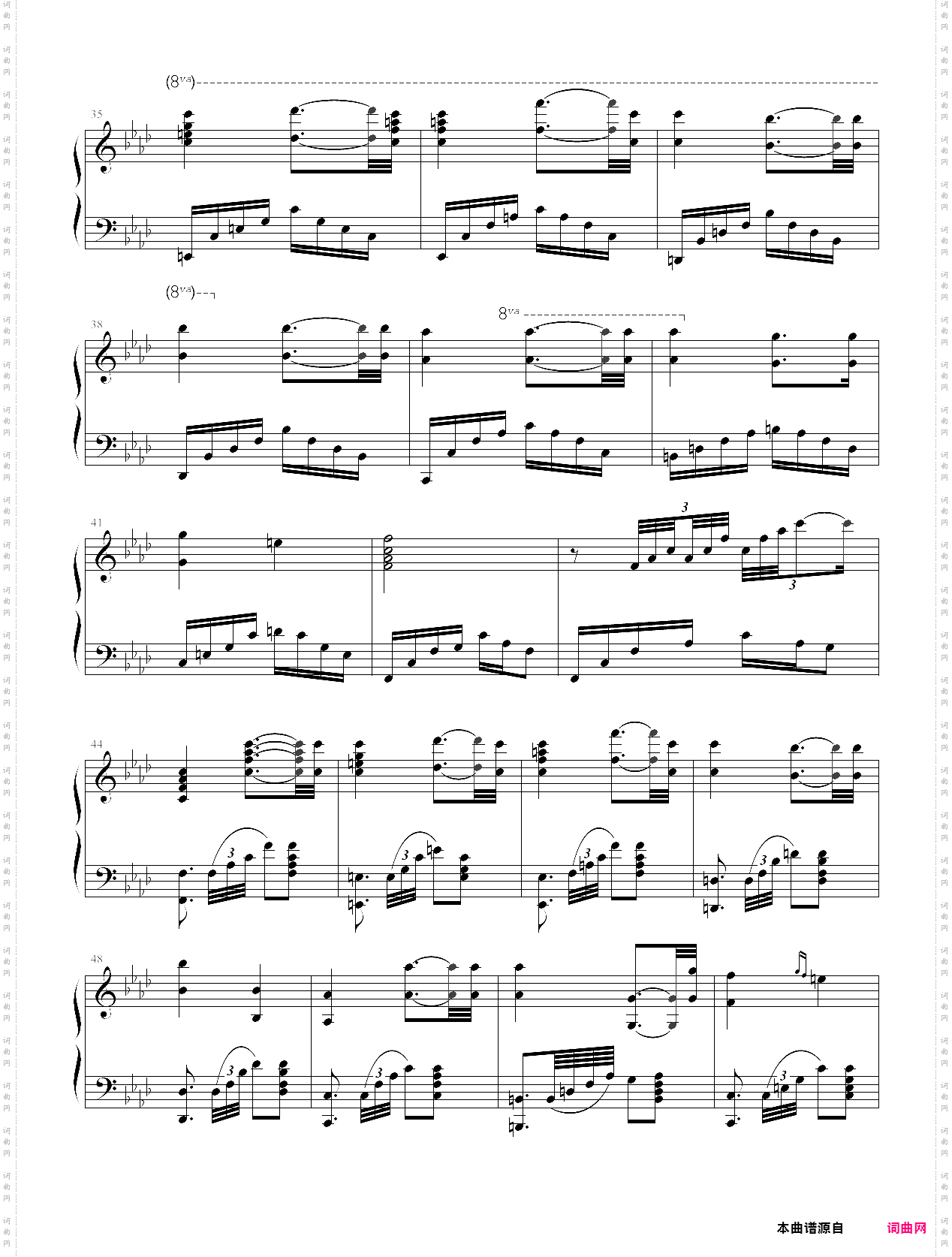 恶魔城经典钢琴曲
