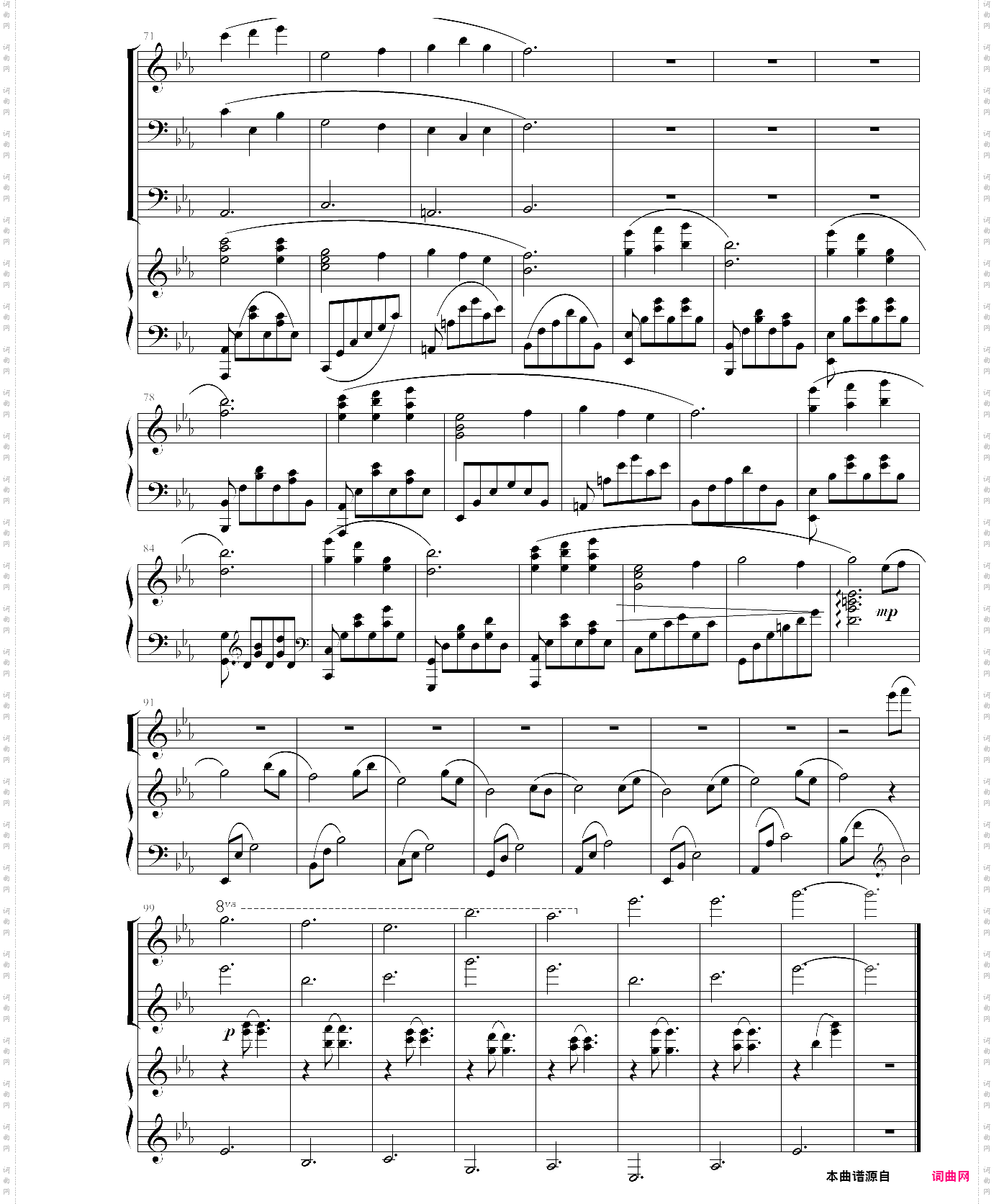 落叶的梦歌曲