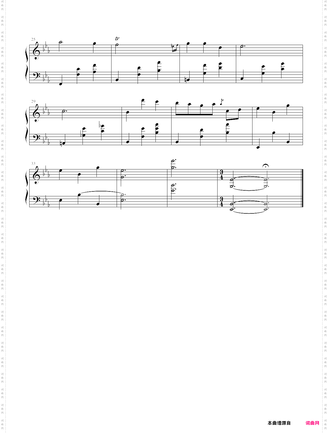 夜曲简易版