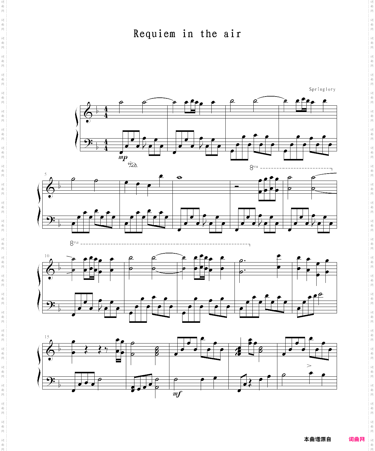 requiem in the air