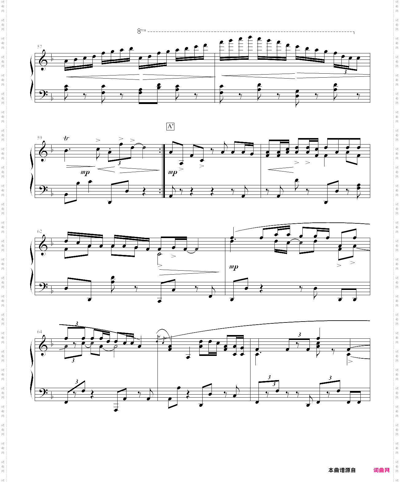 f大调瑞格舞曲op7·3·2