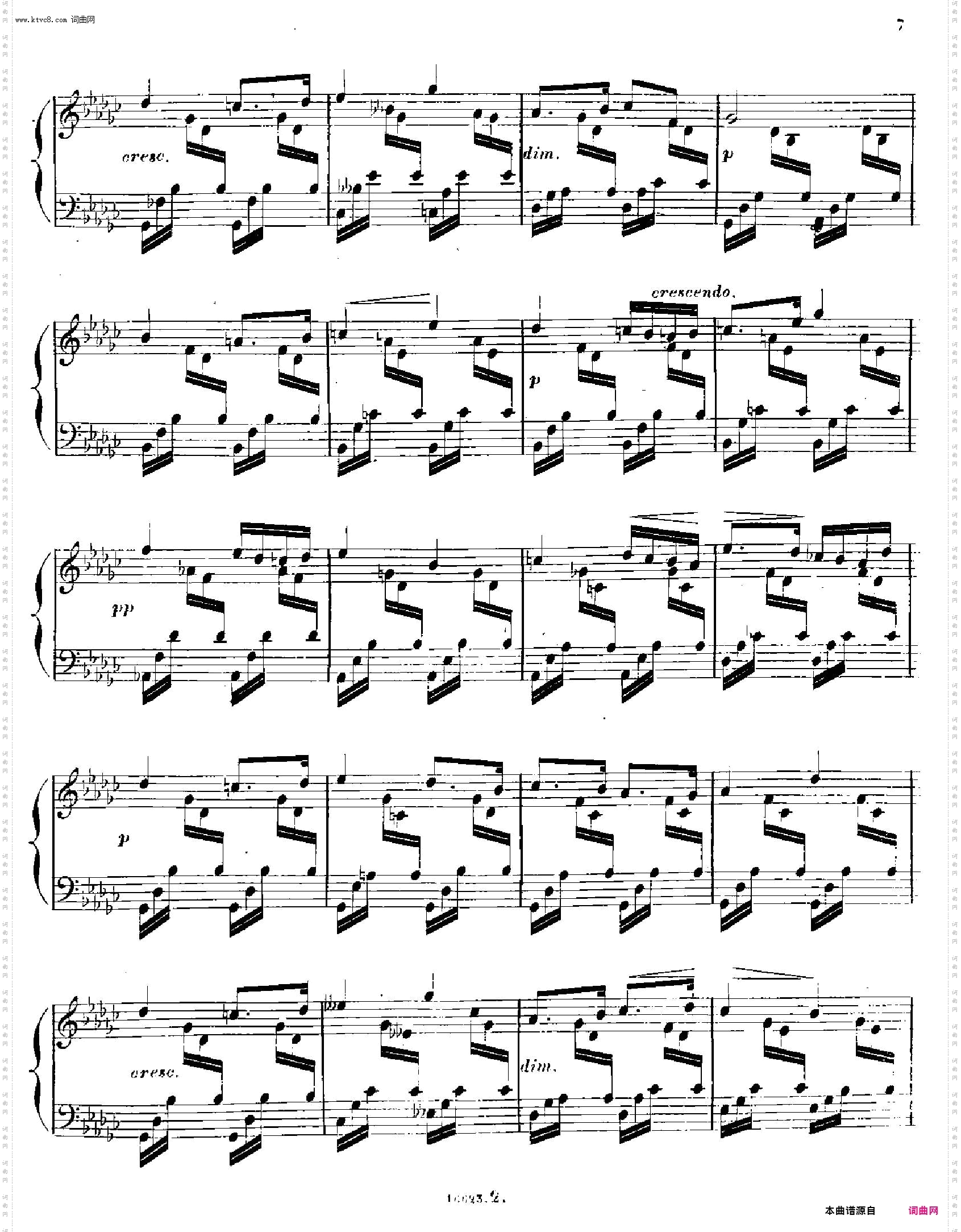 3 Romances Sans Paroles3首无词浪漫曲 ·2· 小溪