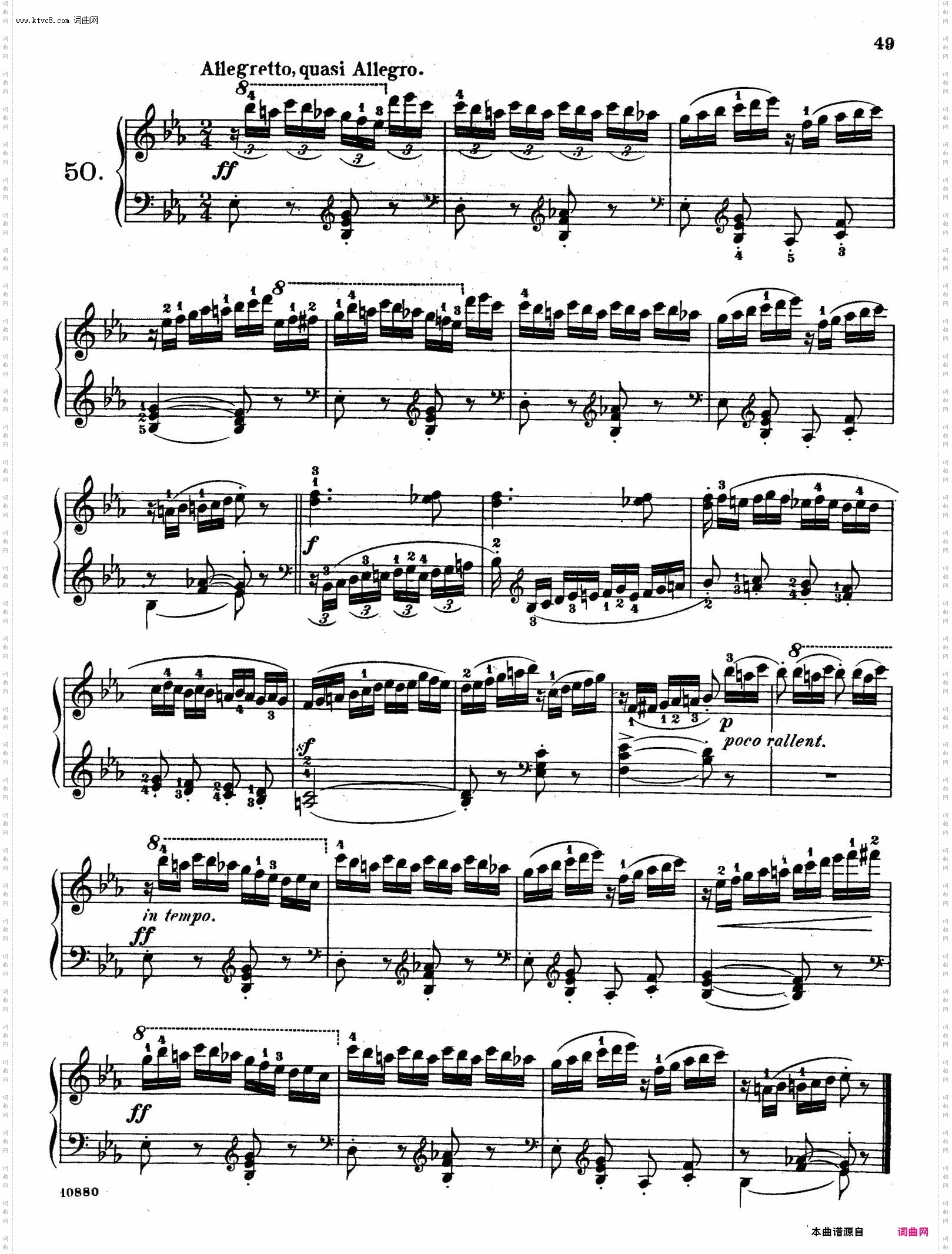 Etudes Enfantines Op·37儿童钢琴练习曲 第46——50首