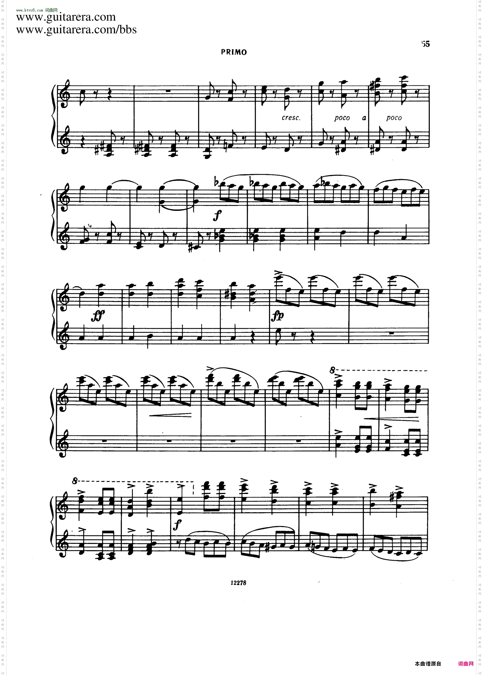 Tarantella in D MajorD大调塔兰泰拉舞曲·四手联弹