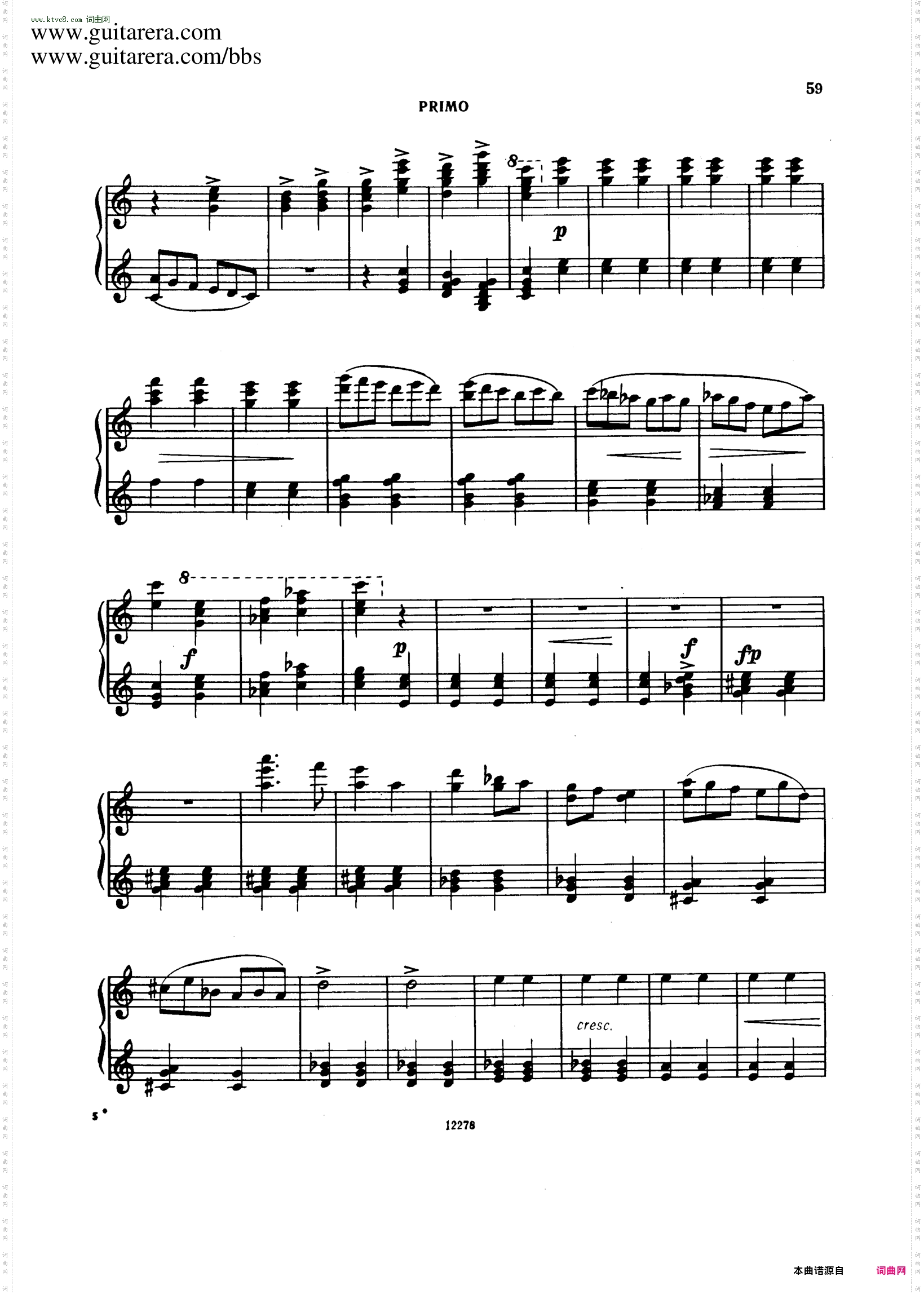 Tarantella in D MajorD大调塔兰泰拉舞曲·四手联弹