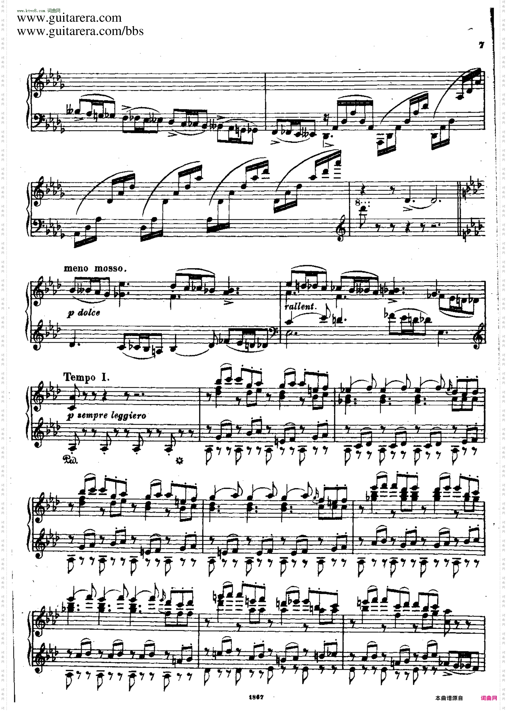Scherzo in A-flat Major降A大调谐谑曲