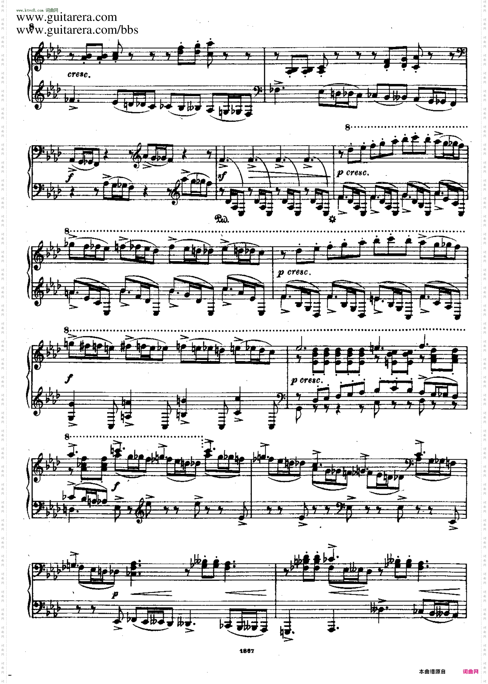 Scherzo in A-flat Major降A大调谐谑曲