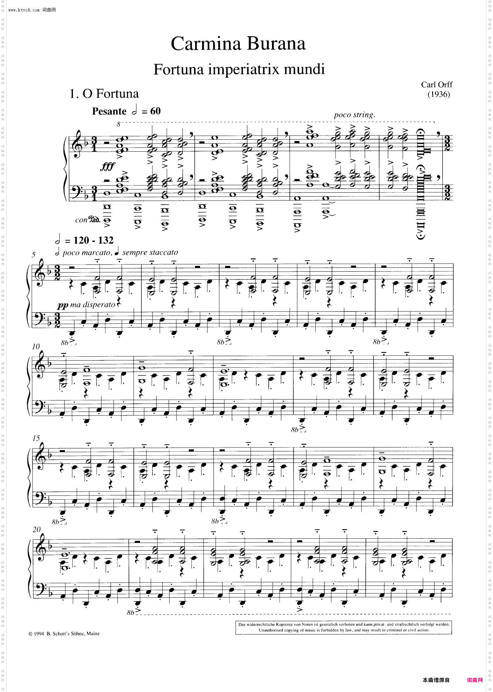Carmina Burana布兰诗歌_ 清唱剧 