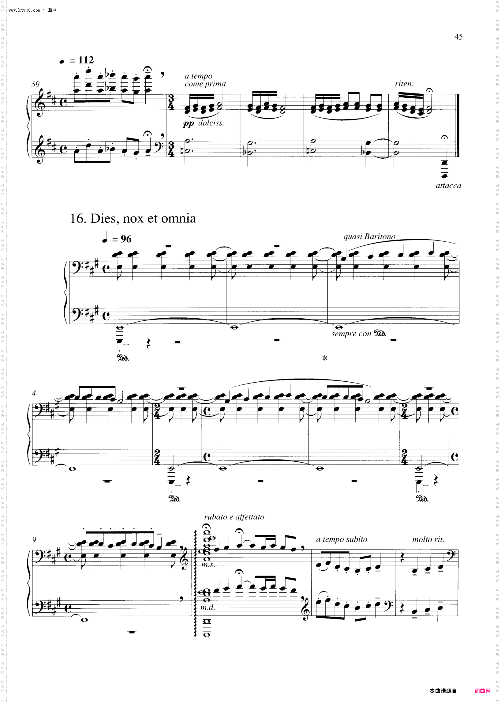 Carmina Burana布兰诗歌_ 清唱剧 