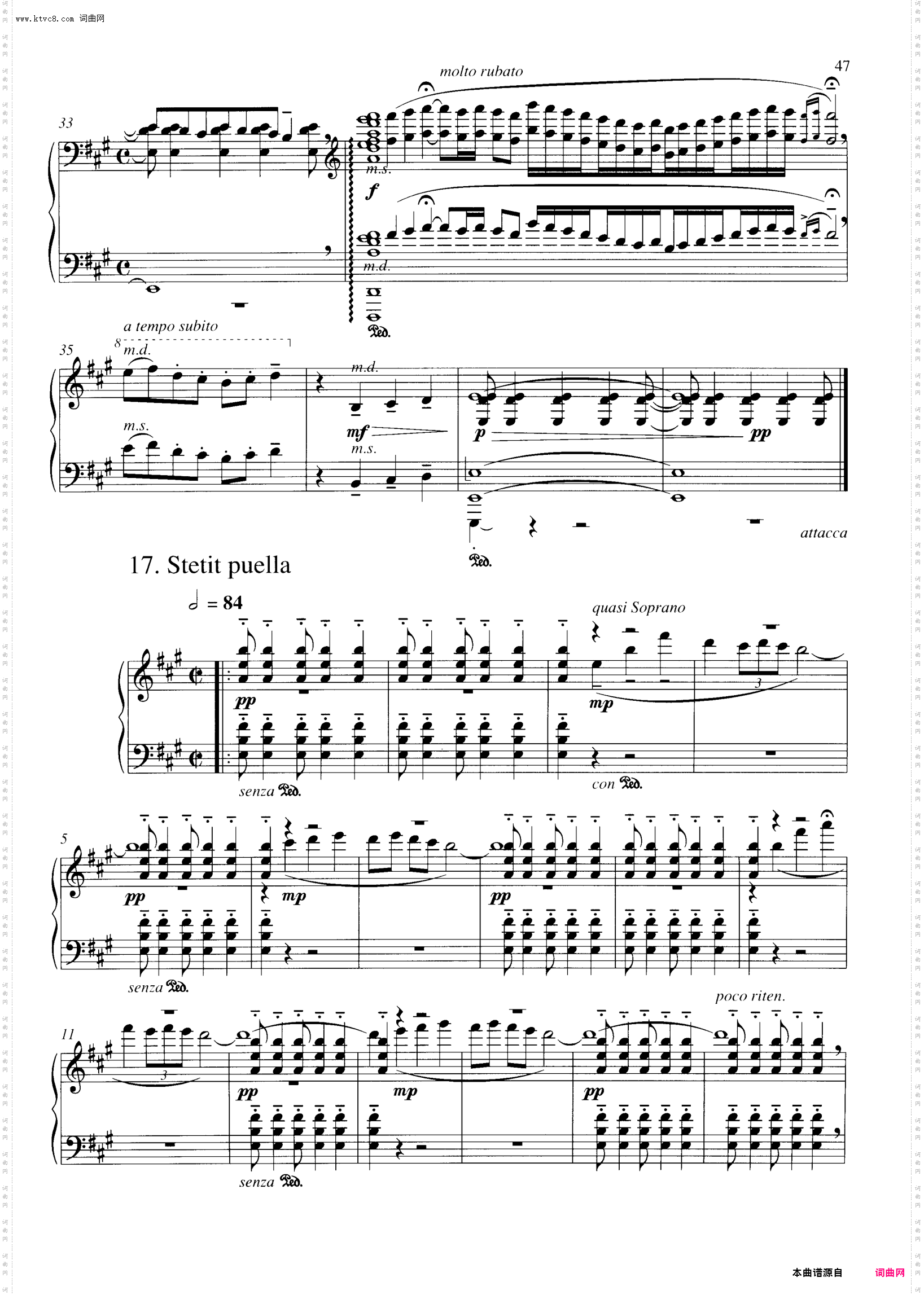 Carmina Burana布兰诗歌_ 清唱剧 