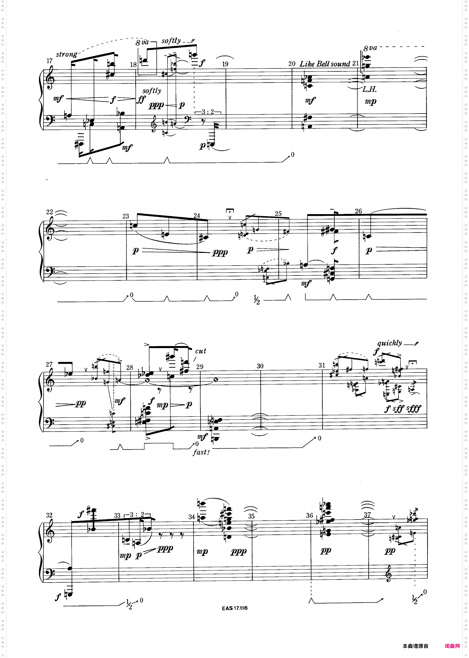 Piano Distance 弱奏的层次
