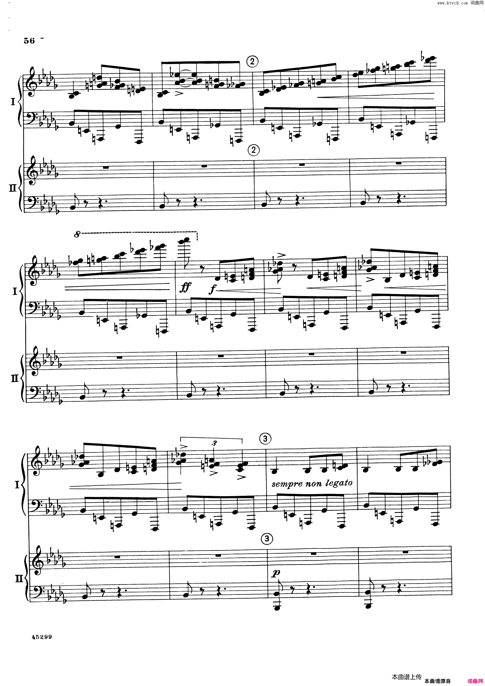 Piano Concerto Op·38钢琴协奏曲·双钢琴·第三乐章